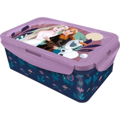 Disney - Frozen - Blau/Lila - 21x13 cm - Lunch Box Disney - Frozen - Blau/Lila - 21x13 cm - Lunch Box