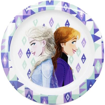 Piatto per Bambini Frozen - Senza BPA, Sicuro per microonde, 20,3x23,1cm Piatto per Bambini Frozen - Senza BPA, Sicuro per microonde, 20,3x23,1cm