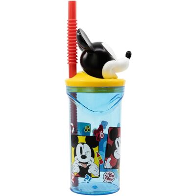 Mickey Mouse Wasserflasche - 360 ml - Fun-Tastic Plastik Mickey Mouse Wasserflasche - 360 ml - Fun-Tastic Plastik