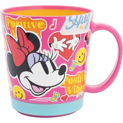 Minnie Mouse Tasse Flower Power 410 ml Kunststoff - Mug Minnie Mouse Tasse Flower Power 410 ml Kunststoff - Mug