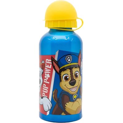 Bouteille d'eau Bleue Paw Patrol en Aluminium - 400 ml Bouteille d'eau Bleue Paw Patrol en Aluminium - 400 ml