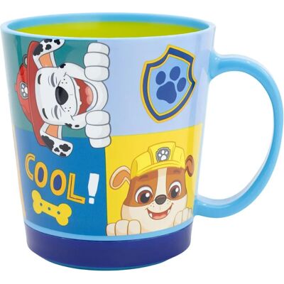 Beker THE PAW PATROL - Anti-overloop bescherming - Kunststof - 410 ml Beker THE PAW PATROL - Anti-overloop bescherming - Kunststof - 410 ml