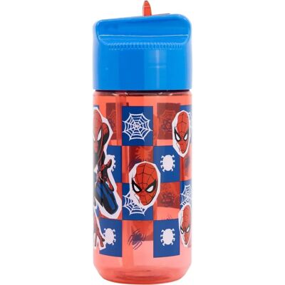 Spider-Man Kinder Wasserflasche 430ml - BPA-frei, Auslaufsicher Spider-Man Kinder Wasserflasche 430ml - BPA-frei, Auslaufsicher