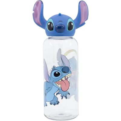 Butelka Disney Stitch 560ml z plastiku bez BPA - 3D Butelka Disney Stitch 560ml z plastiku bez BPA - 3D