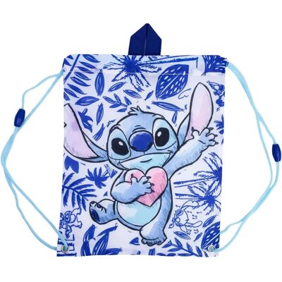 Sac à goûter Stitch pour enfants - Bleu/Blanc Sac à goûter Stitch pour enfants - Bleu/Blanc