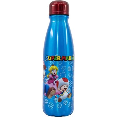 Bouteille d'eau en aluminium Super Mario - 600ml Multicolore Bouteille d'eau en aluminium Super Mario - 600ml Multicolore