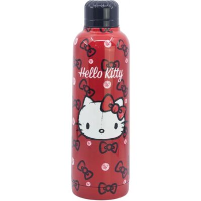 Bouteille en acier inoxydable Hello Kitty - 500 ml - Bouteille - Publicité Bouteille en acier inoxydable Hello Kitty - 500 ml - Bouteille - Publicité