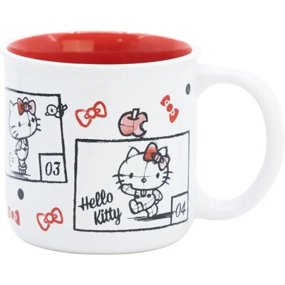 Mug en céramique Hello Kitty - 400ml - Boîte cadeau Mug en céramique Hello Kitty - 400ml - Boîte cadeau