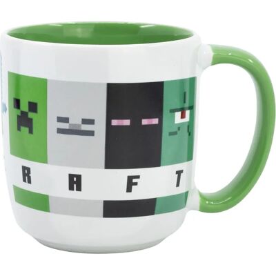 MNS Minecraft Charaktergesichter Tasse - 380ml - Keramikbecher MNS Minecraft Charaktergesichter Tasse - 380ml - Keramikbecher