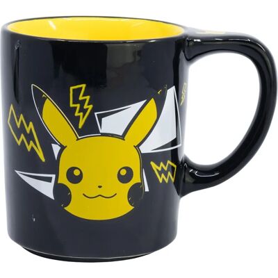Pokémon - Pikachu Drop Safe Caneca - Preto-Amarelo - 300 ml Pokémon - Pikachu Drop Safe Caneca - Preto-Amarelo - 300 ml