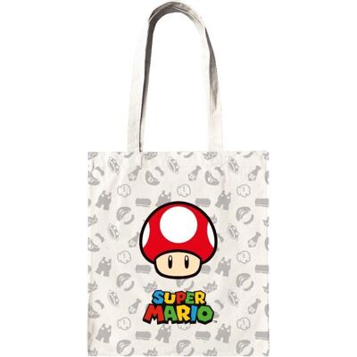 Sacoche Tote Isotherme Super Mario - 39x37cm Sacoche Tote Isotherme Super Mario - 39x37cm