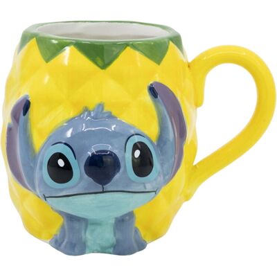 Disney Stitch - Mug Ananas 3D - 414 ml Disney Stitch - Mug Ananas 3D - 414 ml