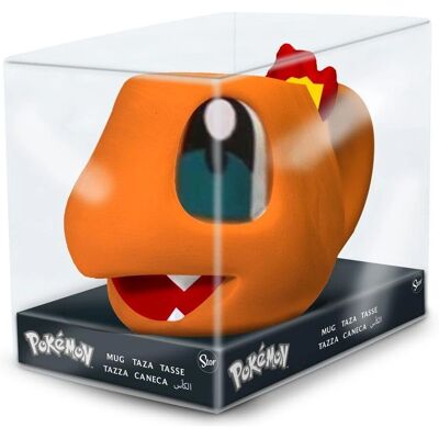 Pokémon Charmander 3D Tasse - 385 ml - Becher - Pokémon Produkt Pokémon Charmander 3D Tasse - 385 ml - Becher - Pokémon Produkt