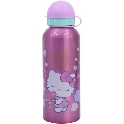 Bouteille d'eau en aluminium Rose Hello Kitty Bouteille d'eau en aluminium Rose Hello Kitty