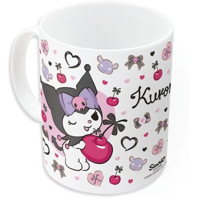 KUROMI BM-242347 Keramiktasse - 325ml - Offiziell lizenziertes Produkt KUROMI BM-242347 Keramiktasse - 325ml - Offiziell lizenziertes Produkt