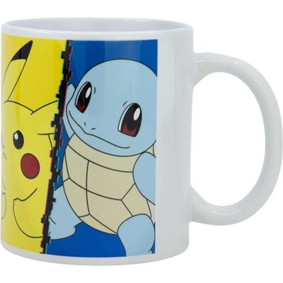 Pokemon Charmander Bulbasaur Squirtle Pikachu Mug - 325 Ml Pokemon Charmander Bulbasaur Squirtle Pikachu Mug - 325 Ml