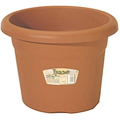Plastiken Terracotta Pflanzkübel - 20cm - 3L Plastiken Terracotta Pflanzkübel - 20cm - 3L