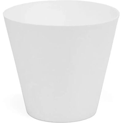 Plastiken Weiß 18cm Pflanzgefäß - Planter Plastiken Weiß 18cm Pflanzgefäß - Planter