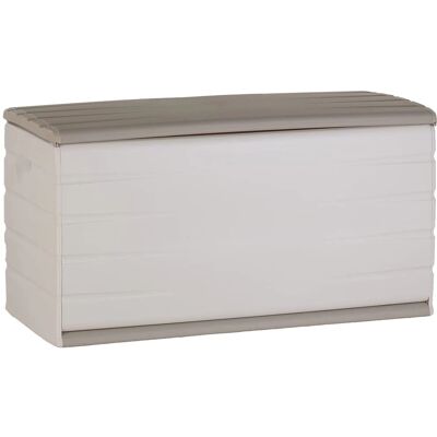 Baúl de Resina Beige Plastiken 120X61X53cm - Gran Capacidad Baúl de Resina Beige Plastiken 120X61X53cm - Gran Capacidad
