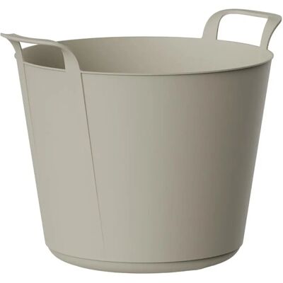 Cesta de plástico multiuso Plastiken 88101 Beige - Cesto de plástico Cesta de plástico multiuso Plastiken 88101 Beige - Cesto de plástico