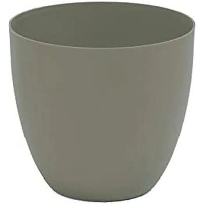 Plastiken Taupe Polypropylen Pflanzgefäß - 18cm 3L Plastiken Taupe Polypropylen Pflanzgefäß - 18cm 3L