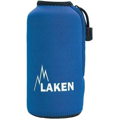 Housse en Néoprène pour Bouteille LAKEN - 0,6L - Bleu - Publicité Housse en Néoprène pour Bouteille LAKEN - 0,6L - Bleu - Publicité