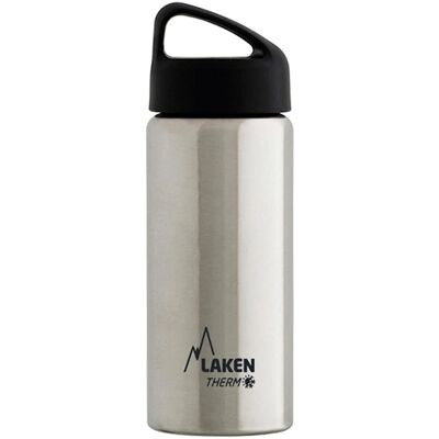 Laken Classic - Bouteille thermique à large ouverture 0,5L acier inoxydable - Publicité Laken Classic - Bouteille thermique à large ouverture 0,5L acier inoxydable - Publicité