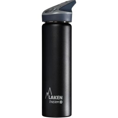 Garrafa Térmica Laken Jannu em Aço Inoxidável - Preto Garrafa Térmica Laken Jannu em Aço Inoxidável - Preto