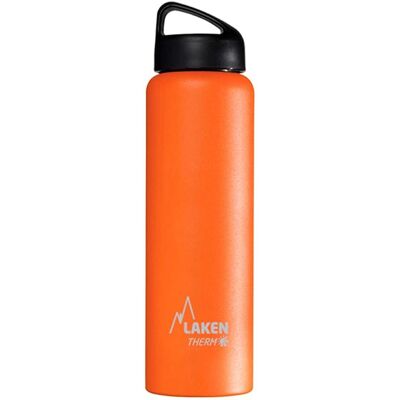 Laken Klassisk Termosflaska - Rostfritt stål, 1L, Orange Laken Klassisk Termosflaska - Rostfritt stål, 1L, Orange