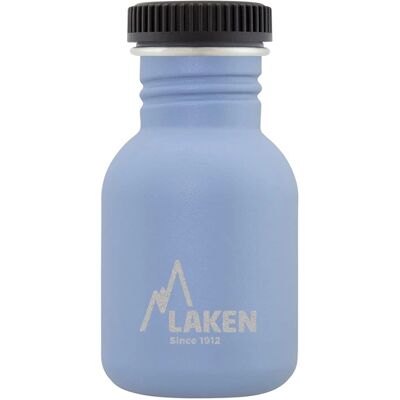 LAKEN Basic Roestvrijstalen waterfles - Lekvrij, 350ml, Blauw LAKEN Basic Roestvrijstalen waterfles - Lekvrij, 350ml, Blauw
