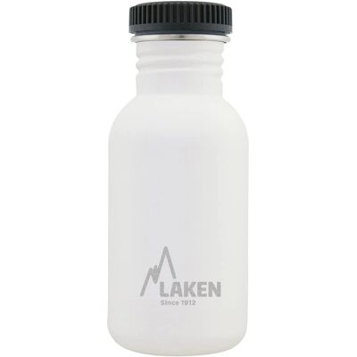 LAKEN Basic rozsdamentes acél vízpalack - 0,5L Fehér LAKEN Basic rozsdamentes acél vízpalack - 0,5L Fehér