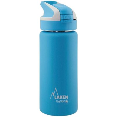 Laken Summit RVS Waterfles - 0,5L - Lichtblauw - Thermofles Laken Summit RVS Waterfles - 0,5L - Lichtblauw - Thermofles