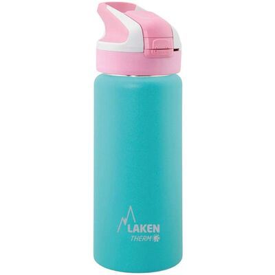 Laken Summit Herbruikbare 0,5L RVS Thermobeker met Brede Mond Laken Summit Herbruikbare 0,5L RVS Thermobeker met Brede Mond