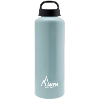 LAKEN Classic Lichtblauwe Aluminium Waterfles - 750ml LAKEN Classic Lichtblauwe Aluminium Waterfles - 750ml