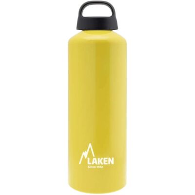 LAKEN Classic Aluminiumfles - 1L - Geel LAKEN Classic Aluminiumfles - 1L - Geel