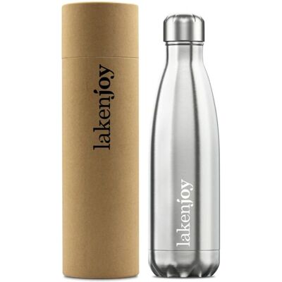 Laken Joy - Roestvrijstalen Thermobeker 0,5L - Houdt Dranken Warm/Koud Laken Joy - Roestvrijstalen Thermobeker 0,5L - Houdt Dranken Warm/Koud