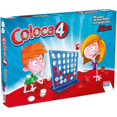 Falomir 646388 - Conecta 4 - Juego de Mesa Falomir 646388 - Conecta 4 - Juego de Mesa