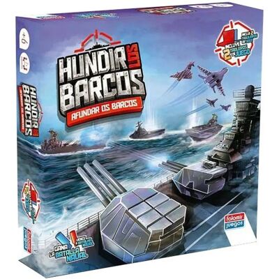 Falomir Batailles Navales - Jeu de Société pour Enfants 2 Joueurs Sans Piles - Publicité Falomir Batailles Navales - Jeu de Société pour Enfants 2 Joueurs Sans Piles - Publicité