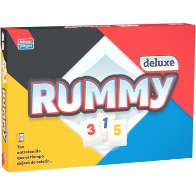 Falomir Rummy Deluxe Gra Planszowa - Rozrywka dla Rodziny Falomir Rummy Deluxe Gra Planszowa - Rozrywka dla Rodziny