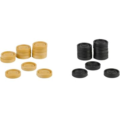 Jeu de Dames Falomir - 24 pièces en plastique dans boîte Jeu de Dames Falomir - 24 pièces en plastique dans boîte