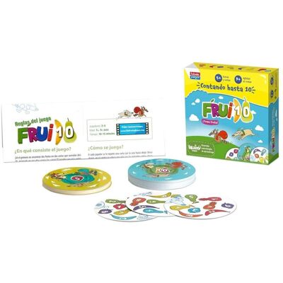 Falomir Fruta 10 Juego Educativo - Juego educativo - Aprender a contar y matemáticas Falomir Fruta 10 Juego Educativo - Juego educativo - Aprender a contar y matemáticas