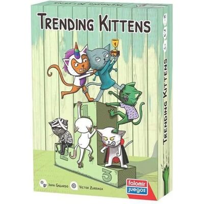 Falomir Modèle Chatons Tendance - Jeu Éducatif pour Enfants - Publicité Falomir Modèle Chatons Tendance - Jeu Éducatif pour Enfants - Publicité