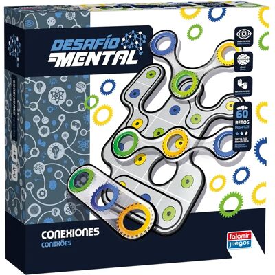 Falomir Desafío Mental - Conexiones - Juego de mesa para 6+ años Falomir Desafío Mental - Conexiones - Juego de mesa para 6+ años