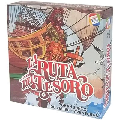 Cefa Toys La Rotta del Tesoro - Gioco da Tavolo per 2-6 Giocatori Cefa Toys La Rotta del Tesoro - Gioco da Tavolo per 2-6 Giocatori