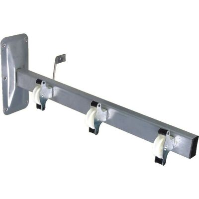 Fplus Wandmontierter Wäschetrockner - Edelstahl - 44cmx4x2 Fplus Wandmontierter Wäschetrockner - Edelstahl - 44cmx4x2