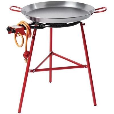 Garcima Poêle à paëlla 60cm - 19 Portions - Compatible Gaz et Barbecue - Publicité Garcima Poêle à paëlla 60cm - 19 Portions - Compatible Gaz et Barbecue - Publicité