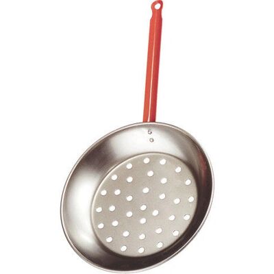 Garcima 05020175 Seihtuch - 28cm, Metallisch, Roter Griff - Küchengerät Garcima 05020175 Seihtuch - 28cm, Metallisch, Roter Griff - Küchengerät