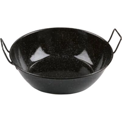 Garcima 20336 Cocotte en fonte émaillée - 7,4 L, Noire, 36cm - Dutch oven - Publicité Garcima 20336 Cocotte en fonte émaillée - 7,4 L, Noire, 36cm - Dutch oven - Publicité