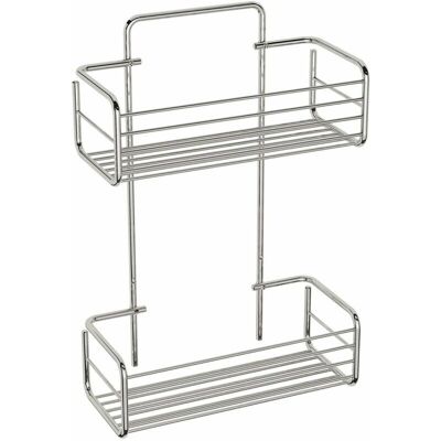 BELTRÁN 3394 INOVA Jabonera Doble Rectangular Cromo 30 cm - Jabonera BELTRÁN 3394 INOVA Jabonera Doble Rectangular Cromo 30 cm - Jabonera