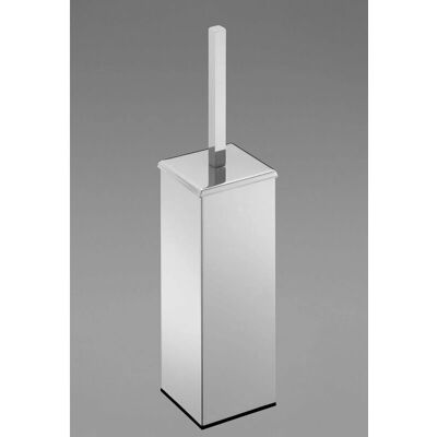 BELTRÁN 73371 Porta escobilla de váter cuadrado de latón cromado - Accesorio de baño BELTRÁN 73371 Porta escobilla de váter cuadrado de latón cromado - Accesorio de baño